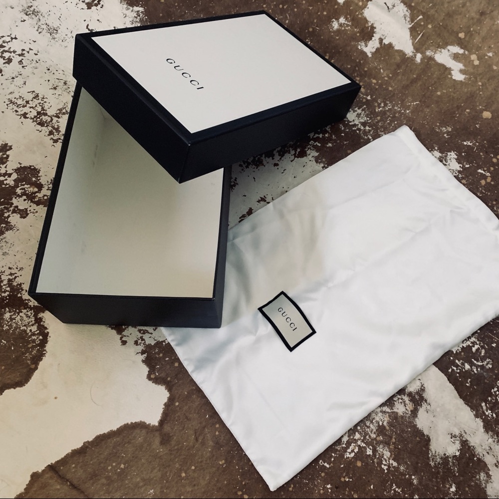 GUCCI box and dust bag